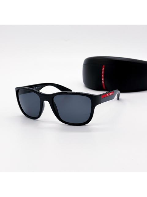 Prada New Prada Linea Rossa Polarized Sunglasses PS 01US 1AB5Z1