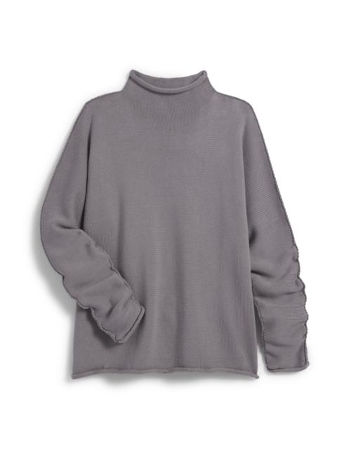 Frank & Eileen Rolled Funnel Neck Sweater