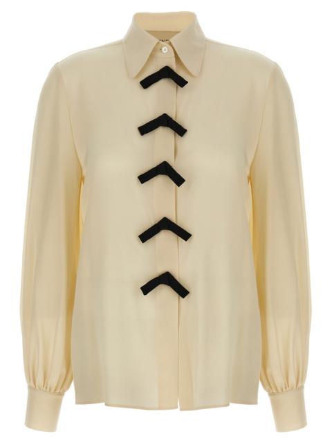 Valentino Valentino Garavani Women Valentino Garavani Bow Shirt
