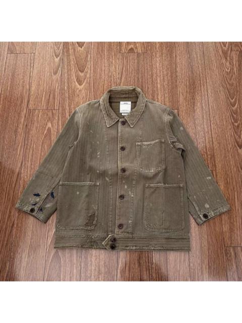 visvim VISVIM 18SS BENNY JKT CRASH (HERRINGBONE) Distressed jacket