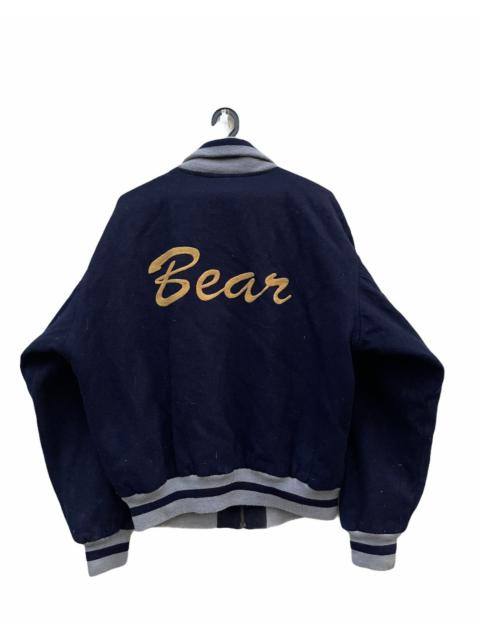 Other Designers Golden Bear - Vintage BEARS Varsity Jacket Big Logo Streetwear