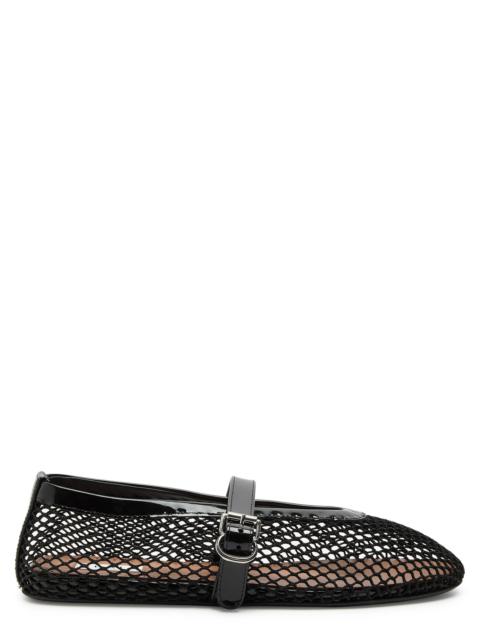 Mesh ballet flats