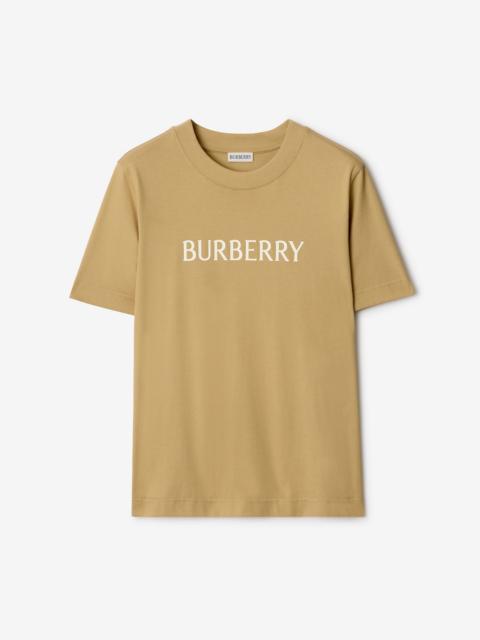 Burberry Logo Cotton T-shirt
