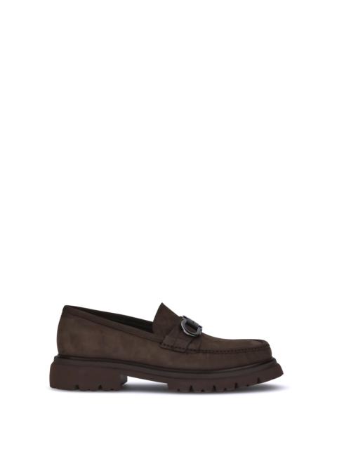 Ferragamo Men Gancini Loafers