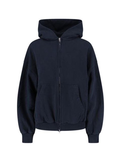 BALENCIAGA 'FLIPPED UNI' ZIP SWEATSHIRT