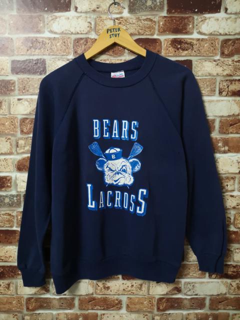 Other Designers Vintage - VINTAGE BLACK BEARS LACROSS SWEATSHIRT