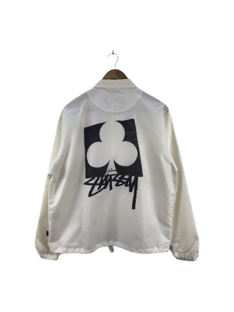 Stüssy Stussy Club White Windbreaker Jacket
