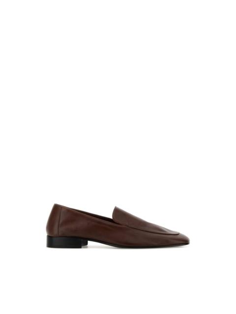 Dries Van Noten DRIES VAN NOTEN Brown Leather Loafers New & Authentic (Men's