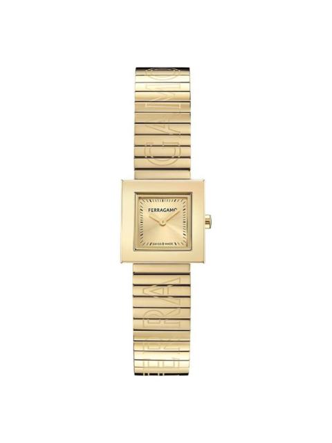 FERRAGAMO Ferragamo Portrait Quartz Champagne Dial Ladies Watch SFJT00525