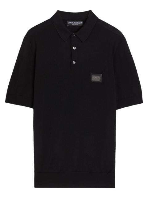 Dolce & Gabbana Dolce & Gabbana Wool Polo Shirt