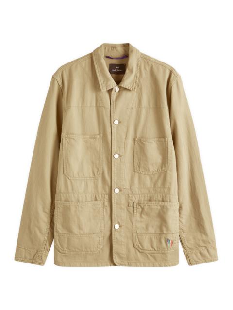 Paul Smith Paul Smith Broad Stripe Zebra Chore Jacket