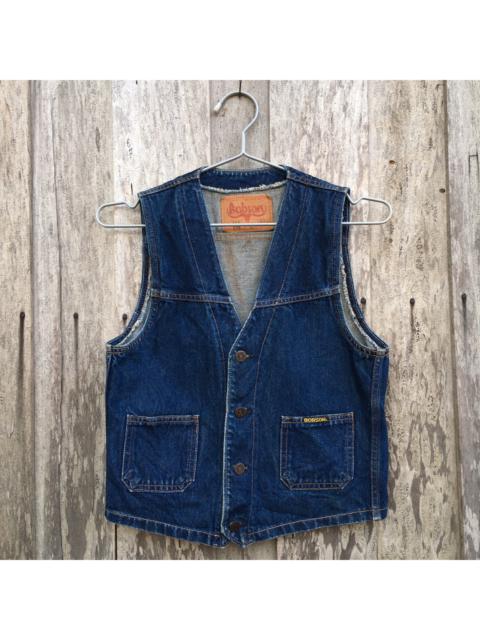 Other Designers Vintage - Vests Blue Denim Bobson Vintage