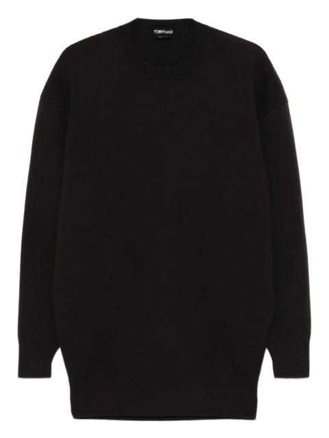 TOM FORD round-neck mini dress