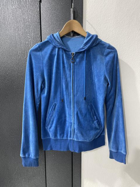 Burberry Blue Label Velvet Zipper Hoodie