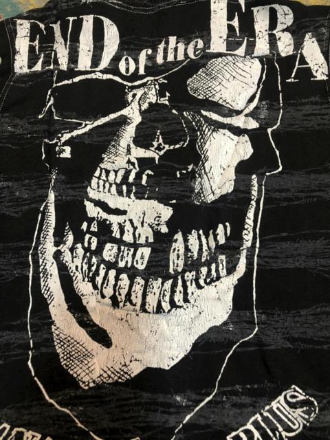 Other Designers Japanese Brand × Seditionaries - H.Anarchyism Big Skull Seditionaries Sleeveless Punk Hoodie