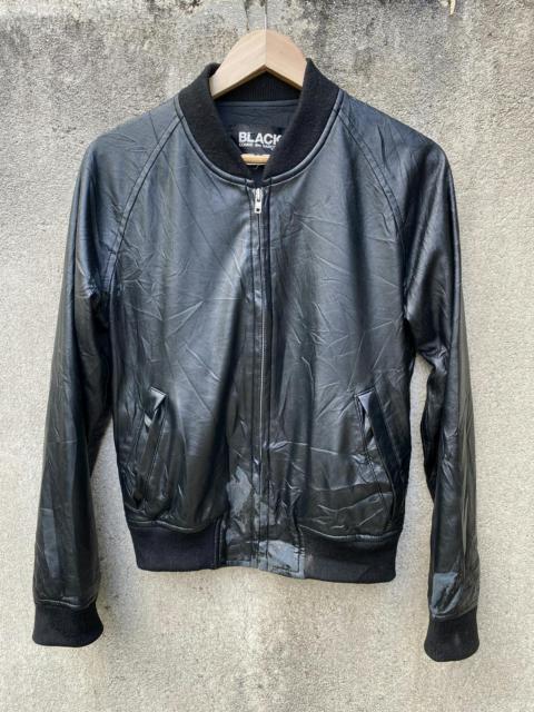 🔥 AD 2011 COMME des GARÇONS Black Bomber Jacket