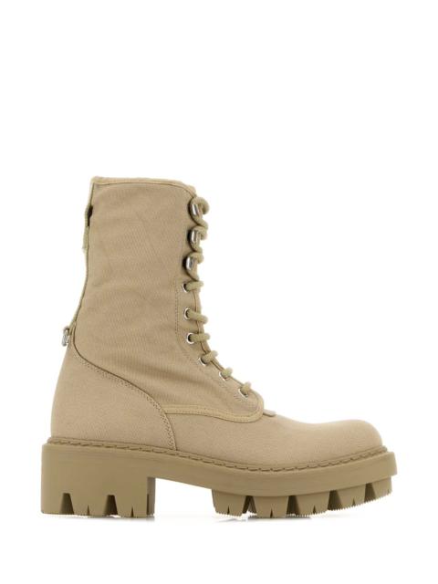 Prada Prada Women Beige Canvas Boots