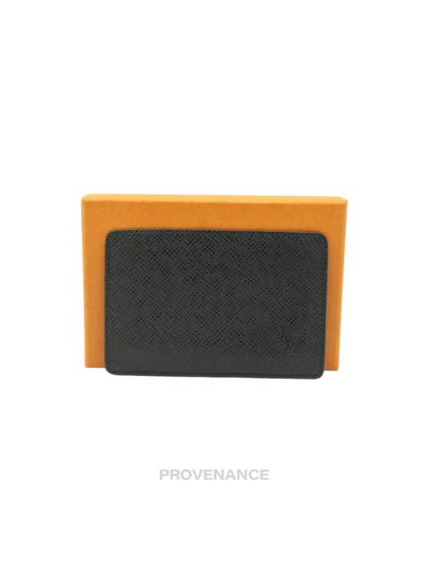 Louis Vuitton Louis Vuitton Card Holder Wallet - Taiga Epicea Leather