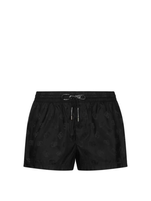 DG monogram-print swim shorts