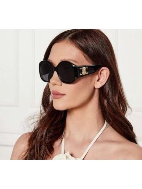 CELINE NEW CL40305U 01A OVERSIZED BLACK WOMEN SUNGLASSES CELINE CL4
