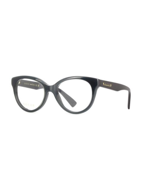GUCCI Gucci Ladies Black Cat Eye Eyeglass Frames GG1590O 004