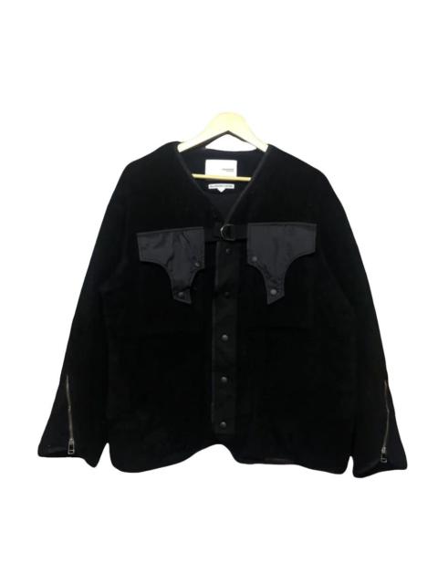 Other Designers Yoshio Kubo - Rare🔥F/W19 Yoshi Kubo Groundfloor Fleece Bondage Jacket