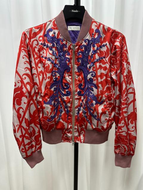 Dries Van Noten Dries Van Noten beaded embroidered floral jacket