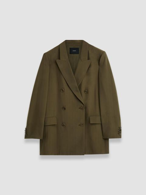 JOSEPH Silk Crepe Chapone Jacket