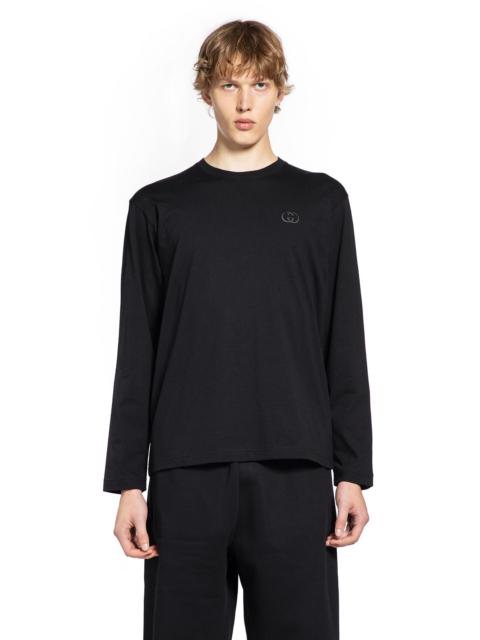 GUCCI Logo-embroidered Cotton-jersey T-shirt