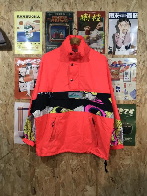 Other Designers Quiksilver Skiwear Anorak Colourful Jacket
