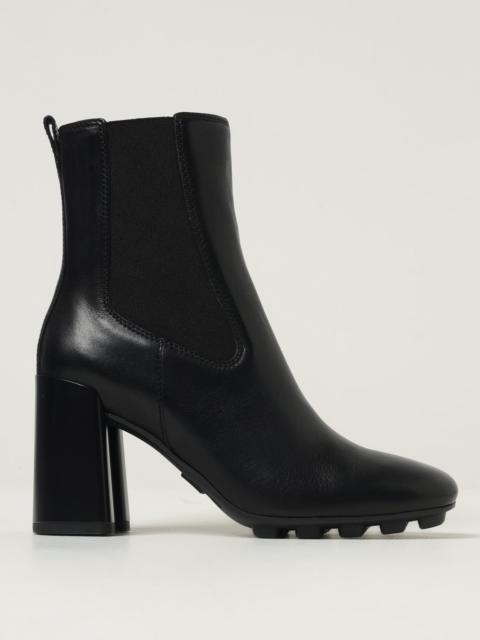 HOGAN Flat ankle boots woman Hogan