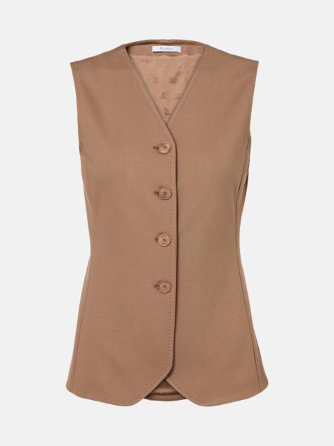 Max Mara Fornovo jersey vest