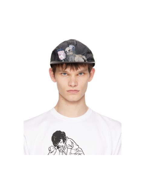 UNDERCOVER×KIJIMA TAKAYUKI UNDERCOVER Black Kijima Takayuki Edition Cap | ssense