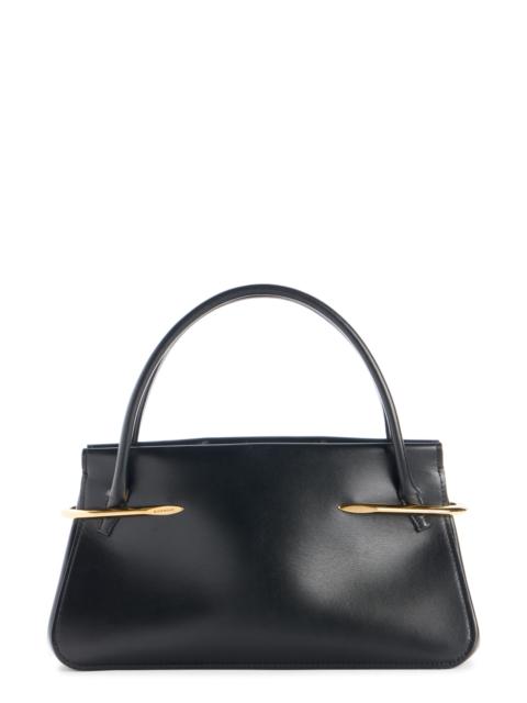 Givenchy Givenchy Large Pinch Leather Top Handle Bag in 001-Black at Nordstrom