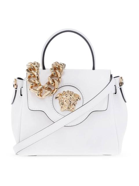 VERSACE Versace White Leather Small La Medusa Handbag