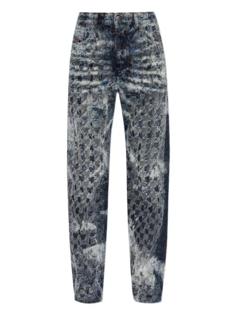 Diesel Diesel Women Fringed Jeans