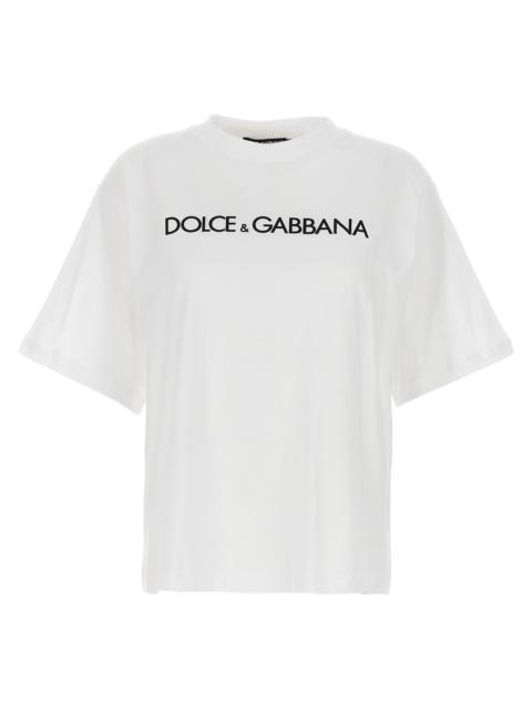 Dolce & Gabbana Dolce & Gabbana Women Logo T-Shirt