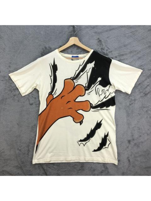 Other Designers Movie - Trashed Disney Movie Mowgli Scar Distress T Shirt #6013-218