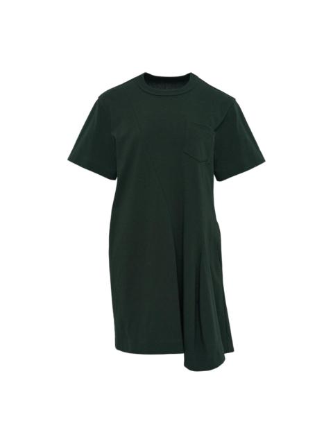 sacai Cotton Jersey Dress