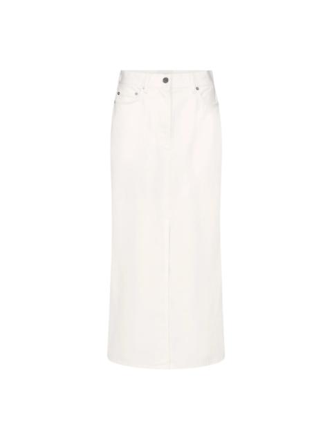 Loulou de Saison Rona Denim Midi Skirt