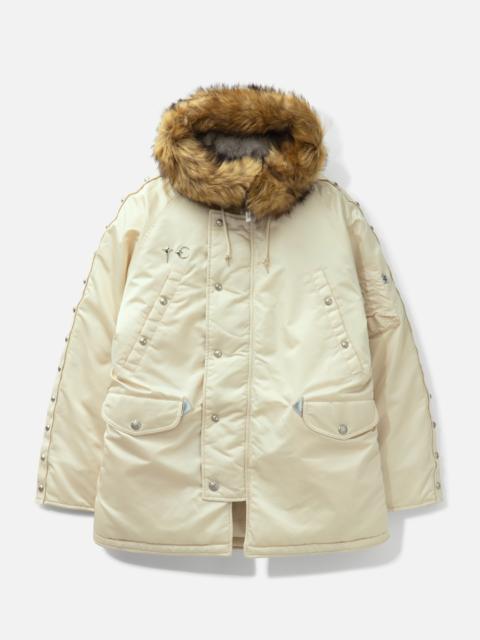 Thug Club THUG CLUB X ALPHA INDUSTRIES N-3B PARKA (DETACHABLE RIVET VELCRO(+))
