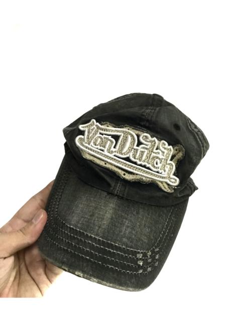 Other Designers Von Dutch - Von Dutch x Eric Bostrom Jeans Distressed Cap Hat