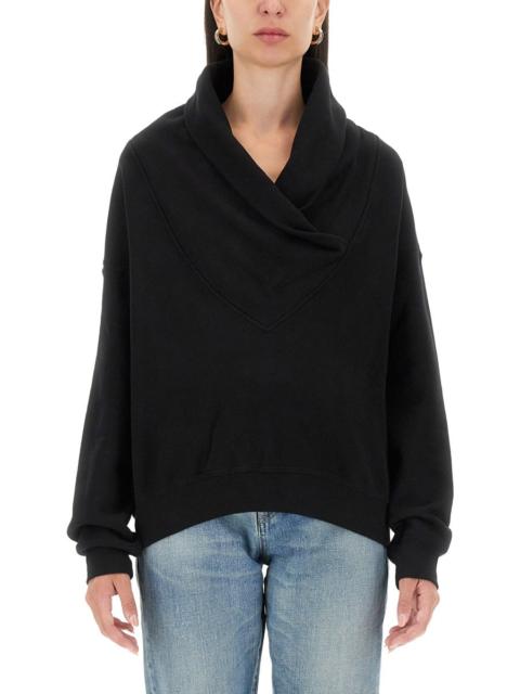 SAINT LAURENT Saint Laurent Women V-Neck Sweatshirt