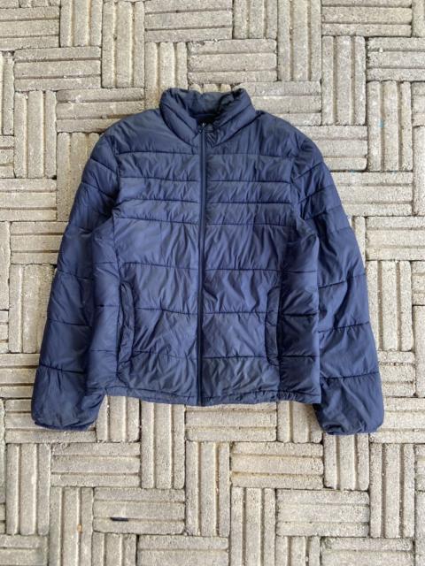 Other Designers Giordano navy blue puffer jacket