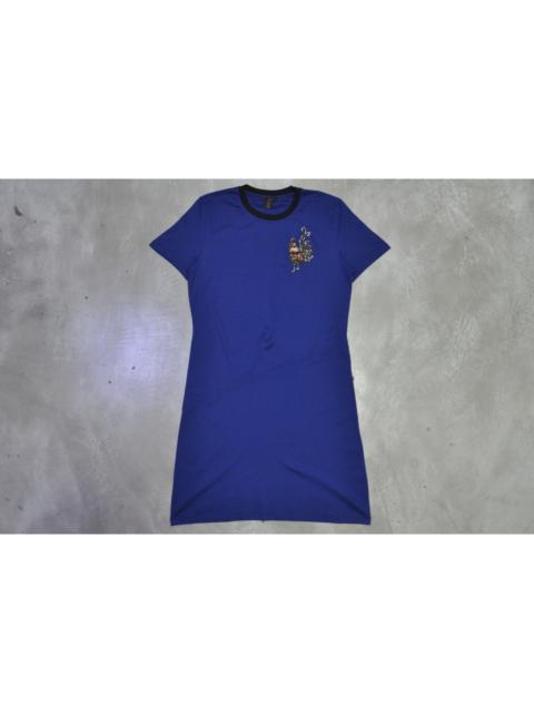 LV - NG - F/W 15 - Rooster Embellished T-Shirt Dress