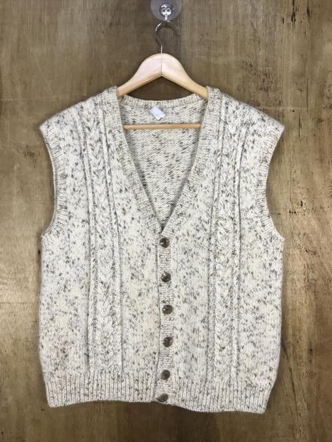 Other Designers Other - Unbrand Giant Braid Cable Knit Vest #3067