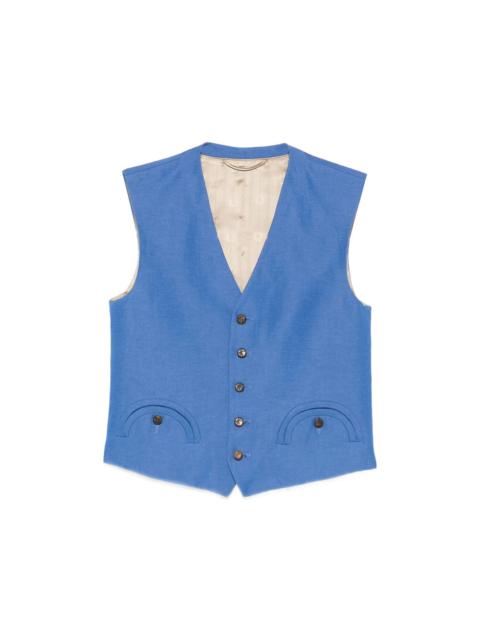 BLAZÉ MILANO Blazé Milano Blue Jackets - Waistcoat & Gilets Women
