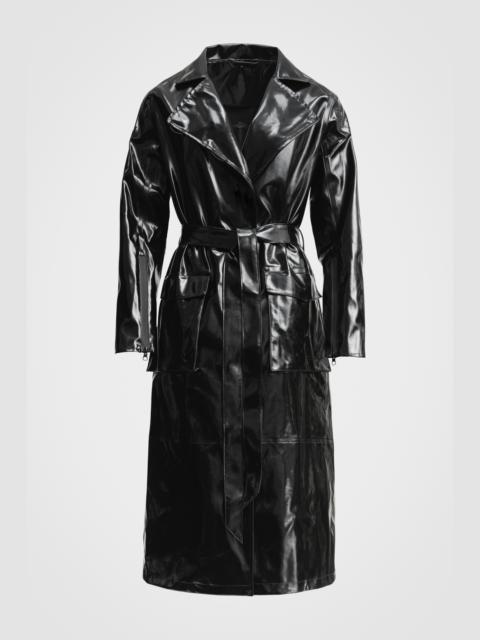 Stutterheim Kista Opal Trench Coat Black