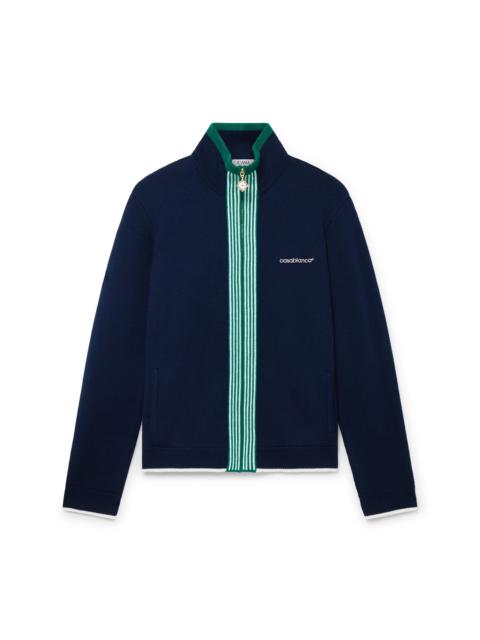 CASABLANCA Knit Tennis Track Top | Casablanca Paris
