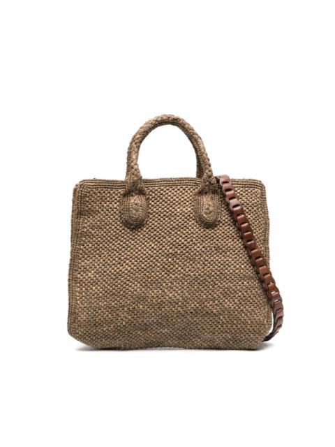 Other Designers Ibeliv Rary Woven-Raffia Tote Bag